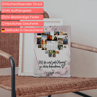 Paar Fotoleinwand Fotocollage für jeden Moment kreativ gestalten