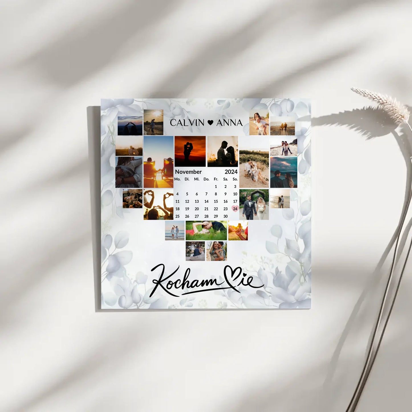 Leinwand Für Paare Fotocollage Kocham Cie Personalisiert