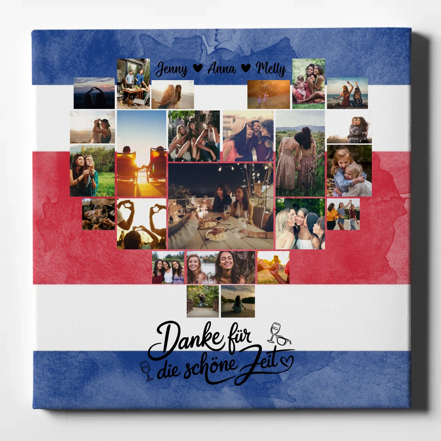 Fotoleinwand Urlaub Costa Rica Beste Freundin personalisiert