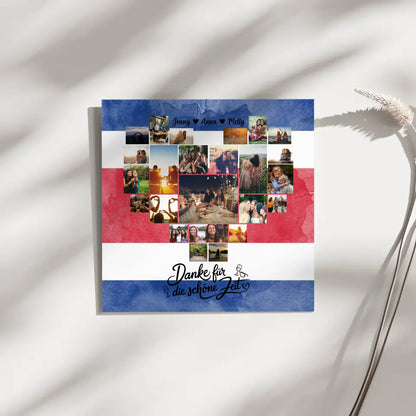 Fotoleinwand Urlaub Costa Rica Beste Freundin personalisiert