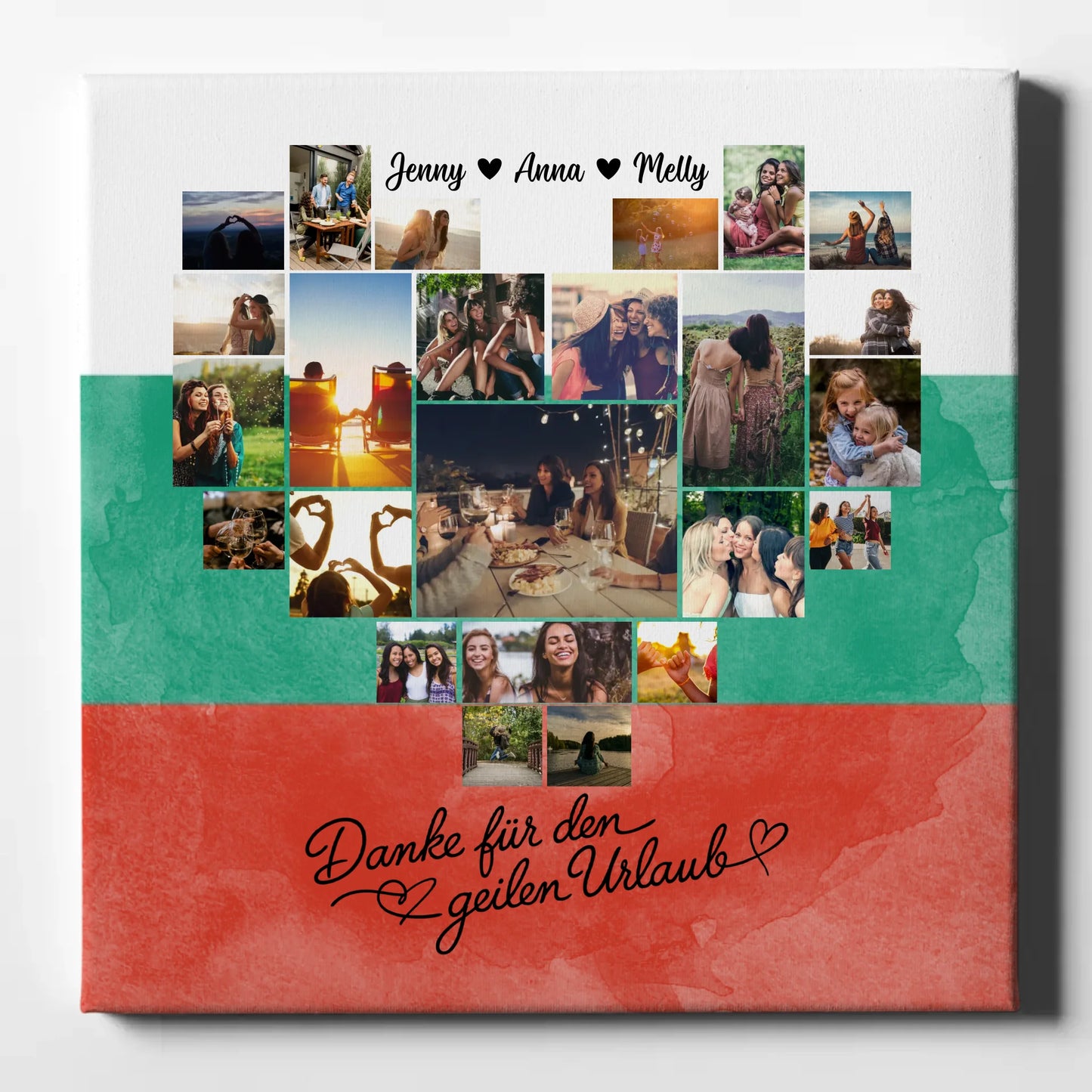 Fotoleinwand Urlaub Beste Freundin Erinnerungen Bulgarien