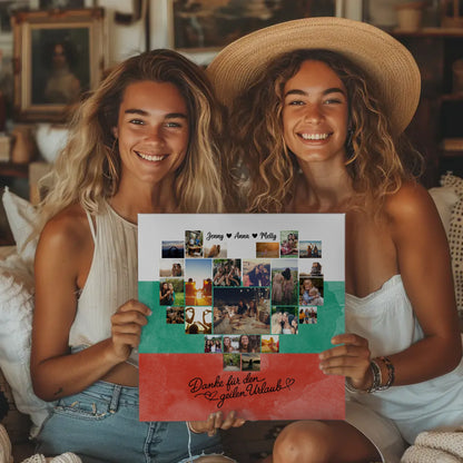 Fotoleinwand Urlaub Beste Freundin Erinnerungen Bulgarien