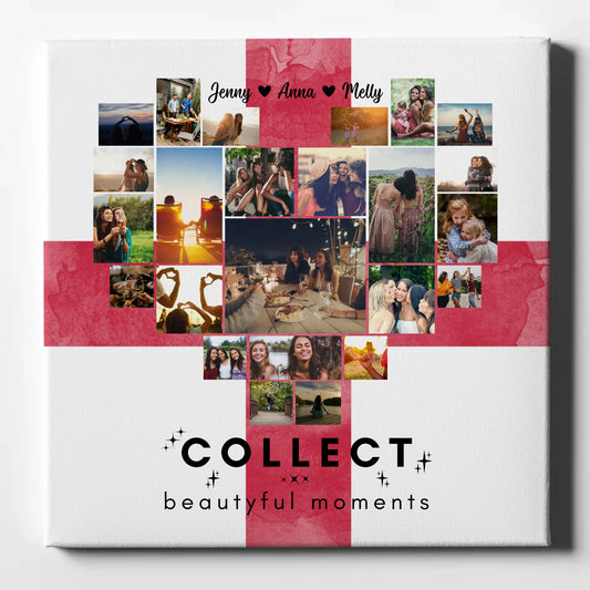 Leinwand mit Fotos von Urlaub Beste Freundin England gestalten