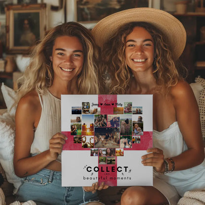 Leinwand mit Fotos von Urlaub Beste Freundin England gestalten