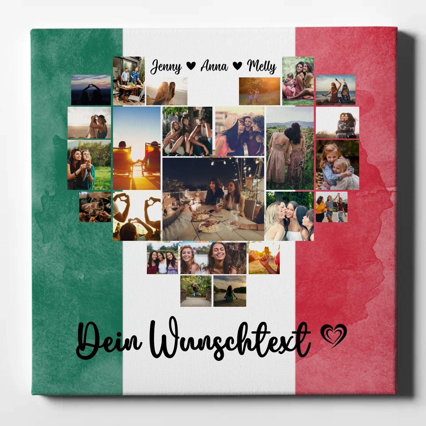 Personalisierte Leinwand Für Paare Urlaub Mexiko gestalten