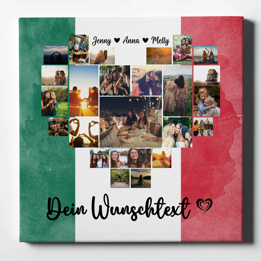 Personalisierte Leinwand Für Paare Urlaub Mexiko gestalten