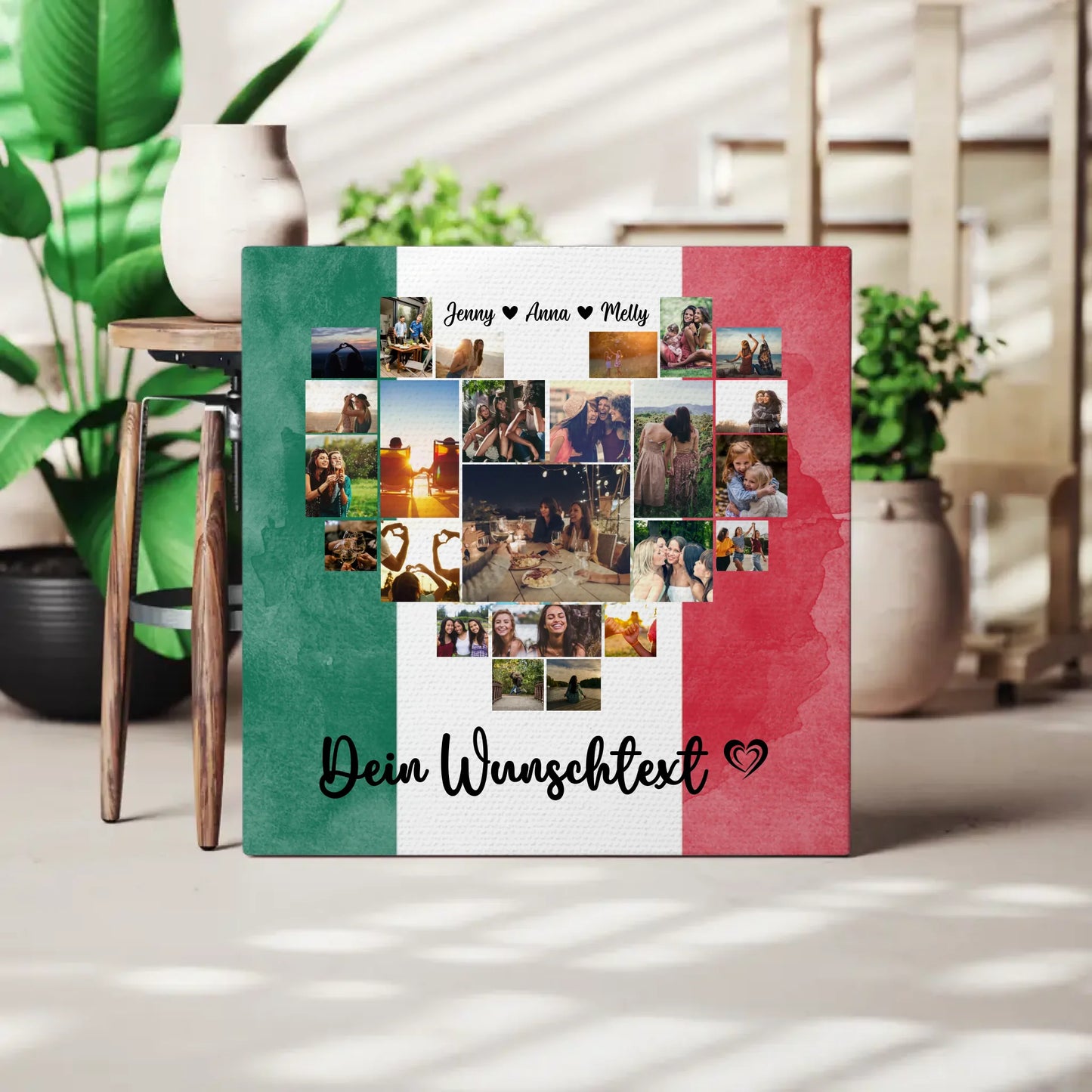 Personalisierte Leinwand Für Paare Urlaub Mexiko gestalten