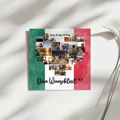 Personalisierte Leinwand Für Paare Urlaub Mexiko gestalten