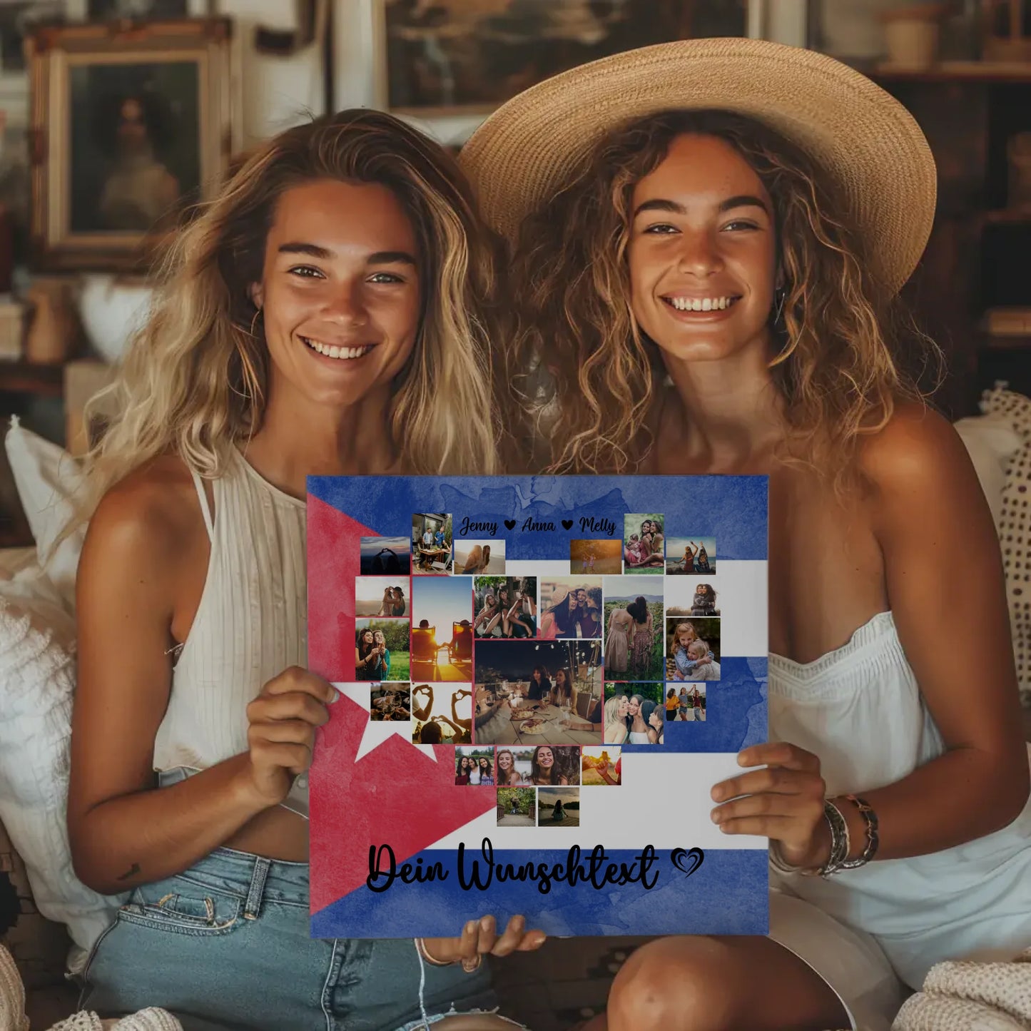 Leinwand Personalisiert Urlaub Erinnerung Kuba gestalten