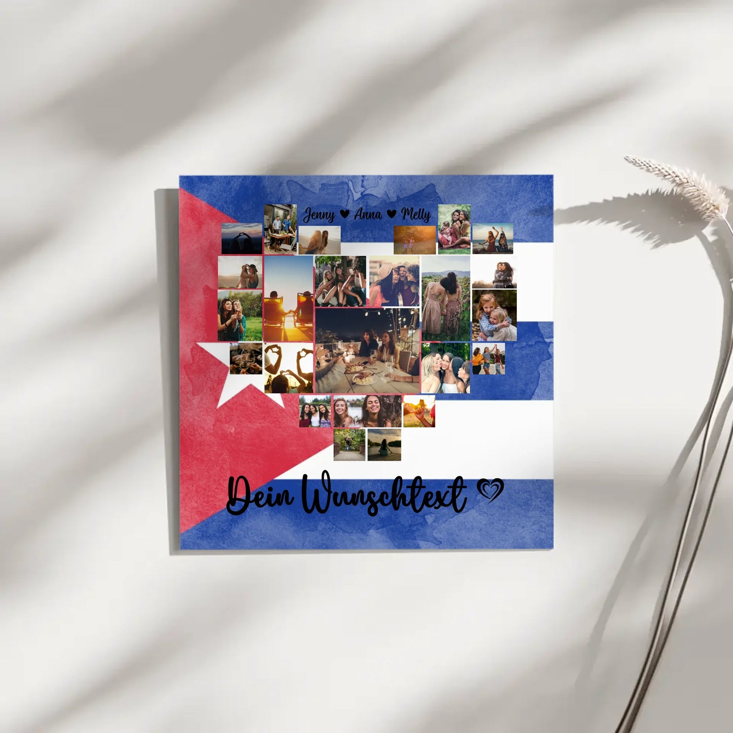 Leinwand Personalisiert Urlaub Erinnerung Kuba gestalten