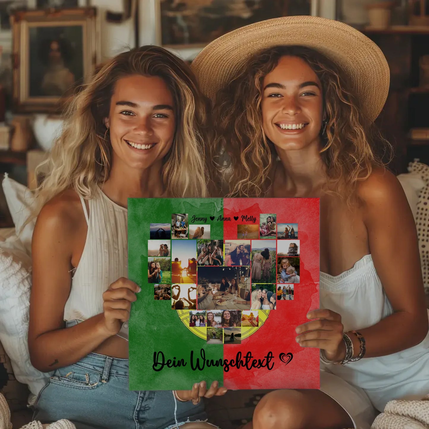 Fotoleinwand Für Paare Urlaub Erinnerung Portugal gestalten