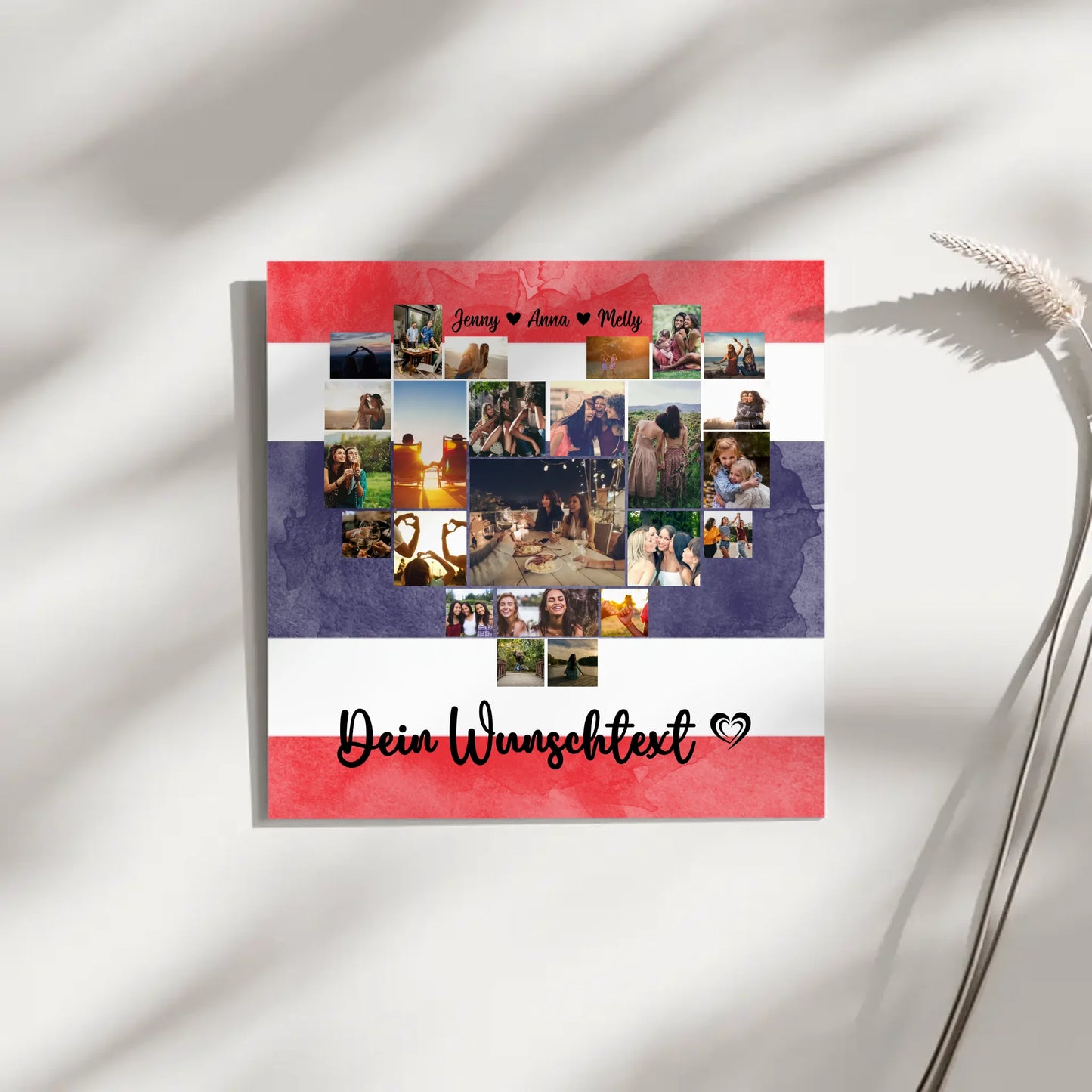 Leinwand Personalisiert Urlaub Erinnerung Thailand Kunstwerk