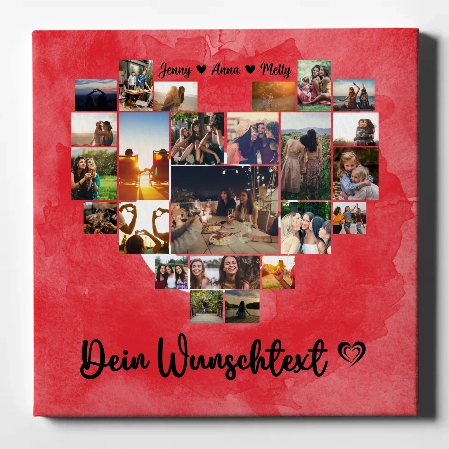 Personalisierte Fotoleinwand Urlaub Türkei als Geschenkidee