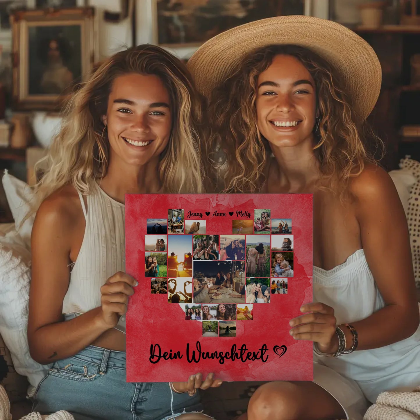 Personalisierte Fotoleinwand Urlaub Türkei als Geschenkidee