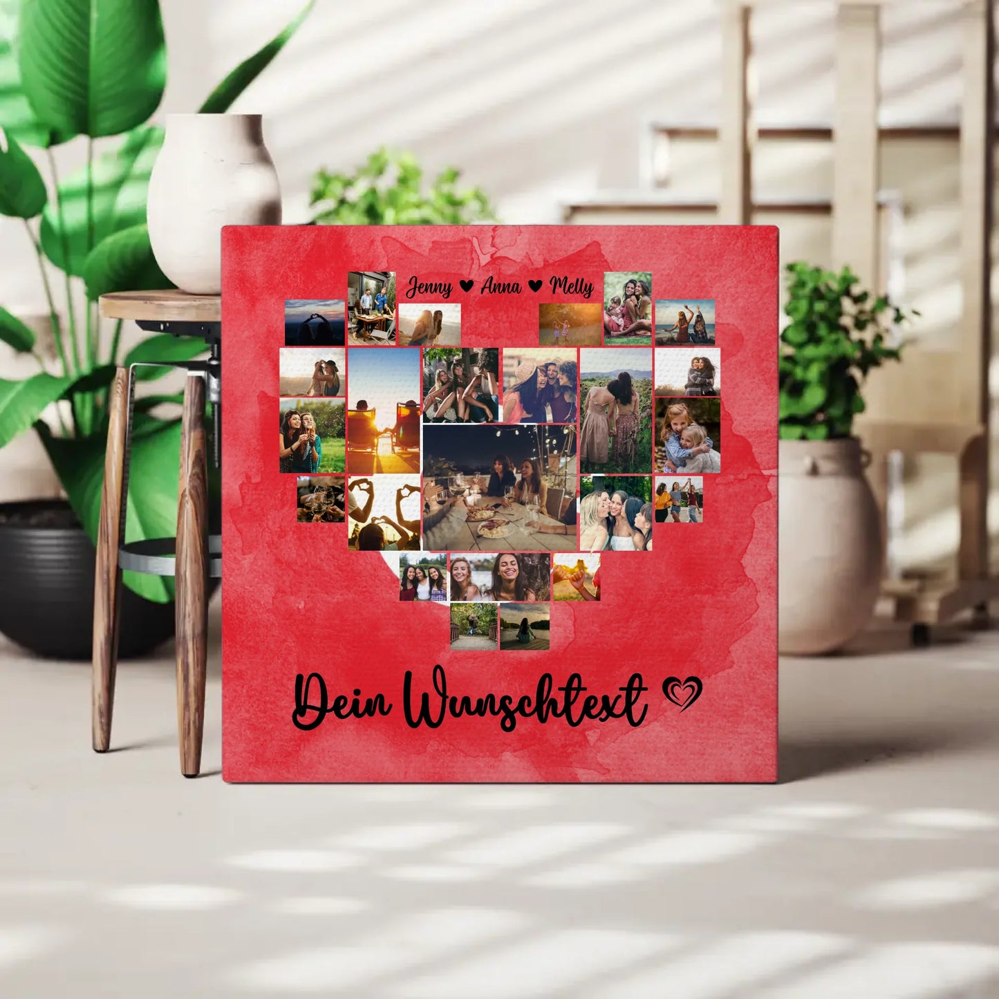 Personalisierte Fotoleinwand Urlaub Türkei als Geschenkidee