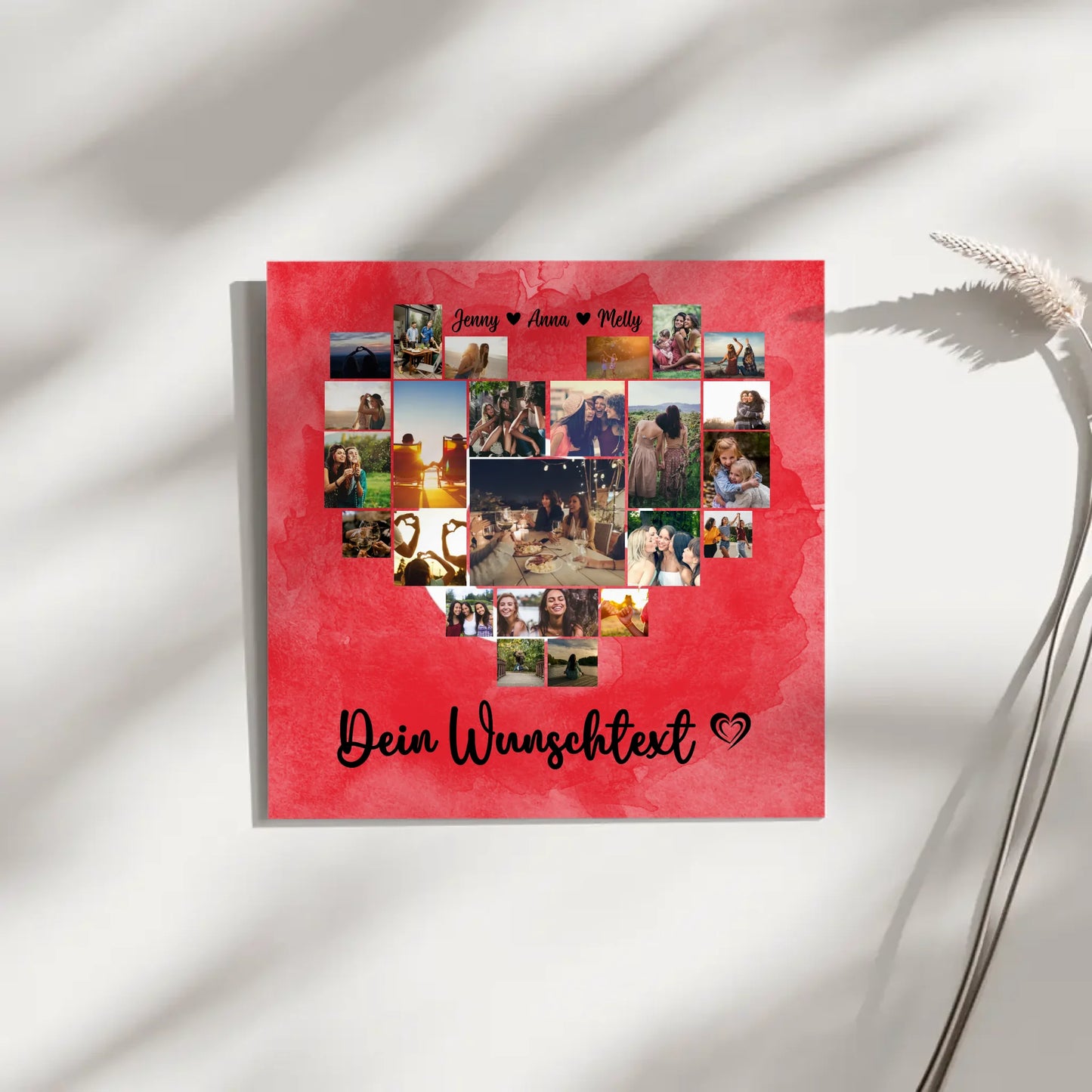 Personalisierte Fotoleinwand Urlaub Türkei als Geschenkidee