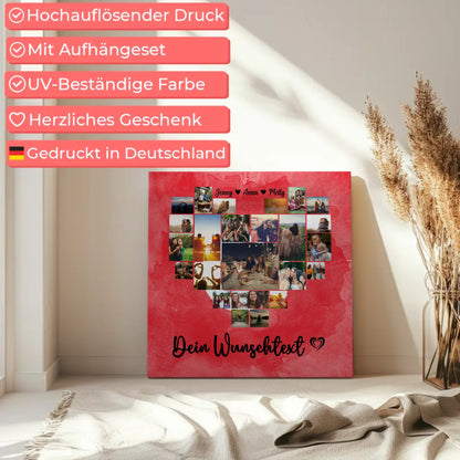 Personalisierte Fotoleinwand Urlaub Türkei als Geschenkidee