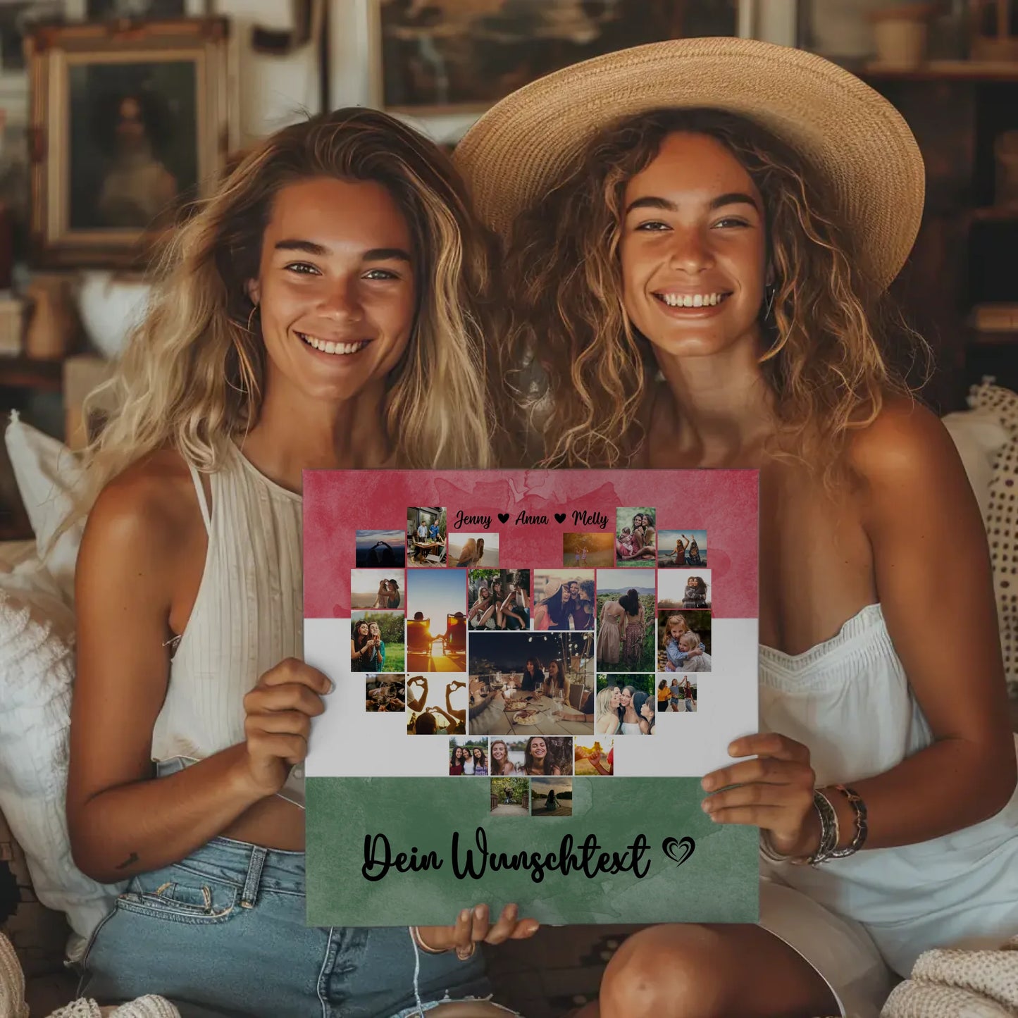 Paar Fotoleinwand Urlaub Erinnerung Ungarn individuell gestalten