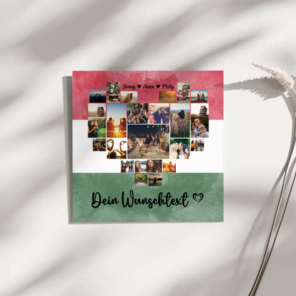 Paar Fotoleinwand Urlaub Erinnerung Ungarn individuell gestalten