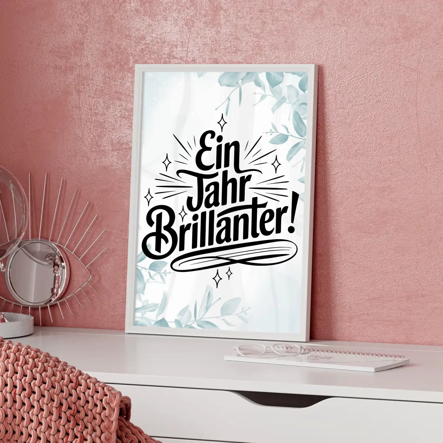 Poster Mit Spruch Ein Jahr brillanter Geschenkideen gestalten