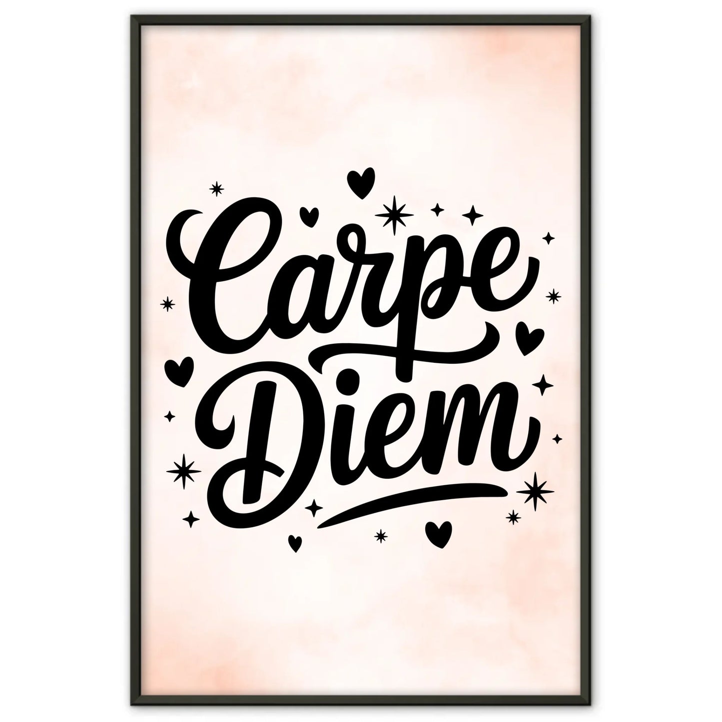 Sprüche Poster Carpe Diem personalisierte Geschenke gestalten