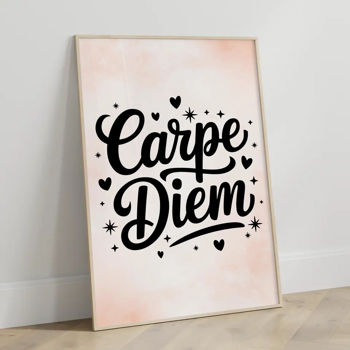 Sprüche Poster Carpe Diem personalisierte Geschenke gestalten