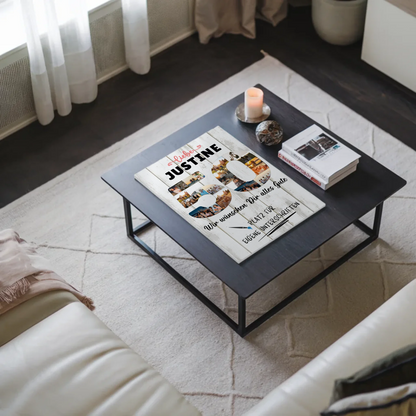 Magnet Poster mit Wunschtext 50 Geburtstag für Mama