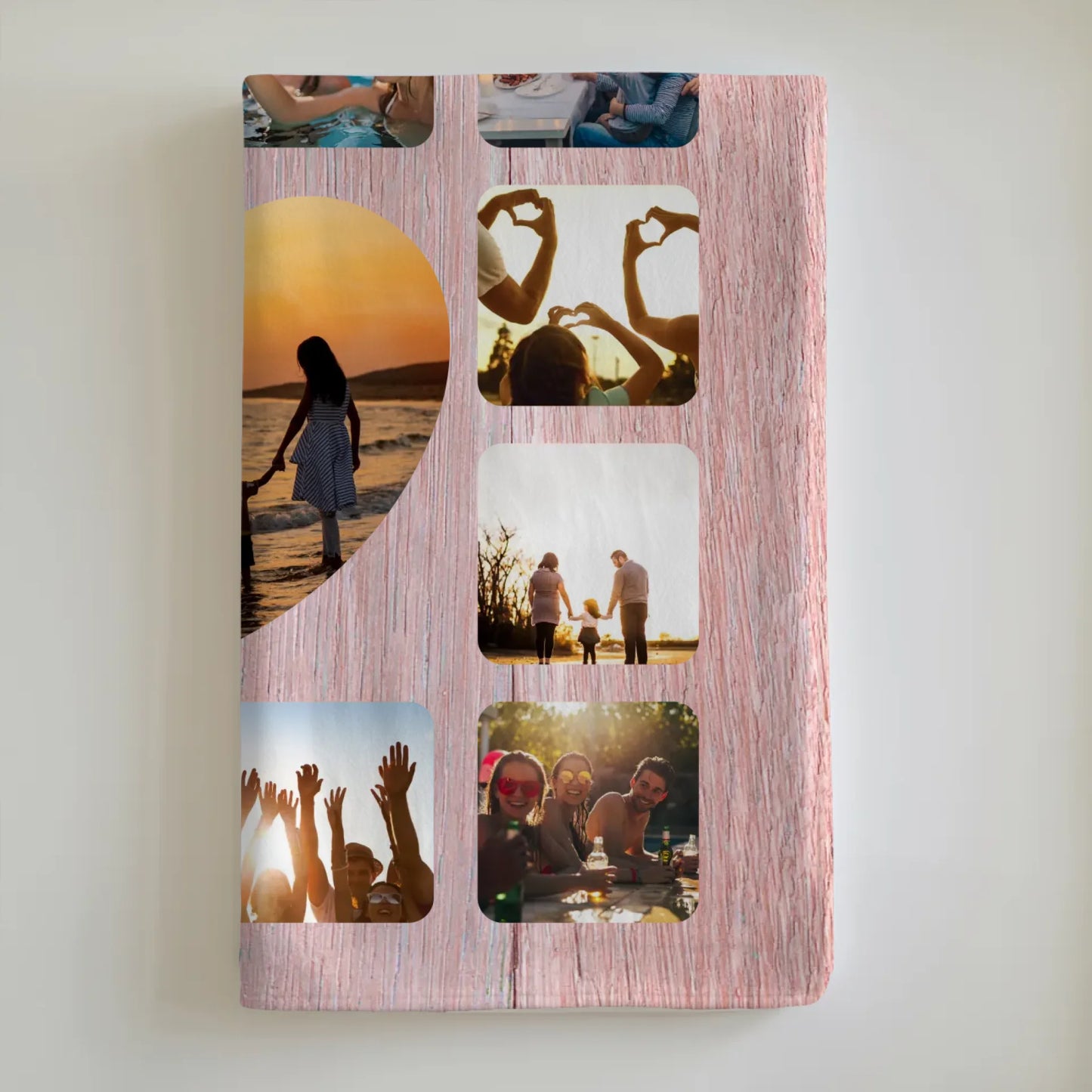 Foto Auf Kuscheldecke Schwesterherz Fotocollage mit Schoenem Spruch