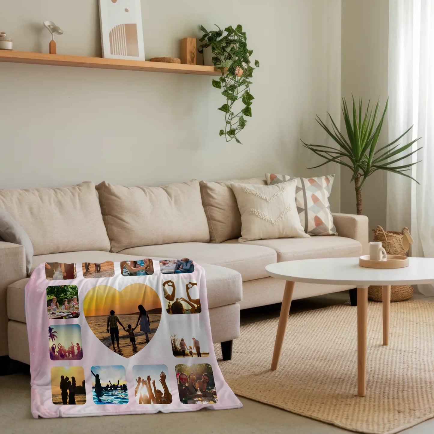 Personalisierte Kuscheldecke Fotocollage Definition Tante