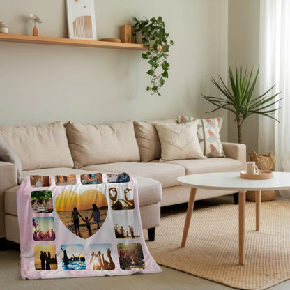 Personalisierte Kuscheldecke Fotocollage Definition Tante