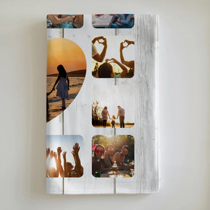 Decke Personalisiert Fotocollage Definition fuer Schwester