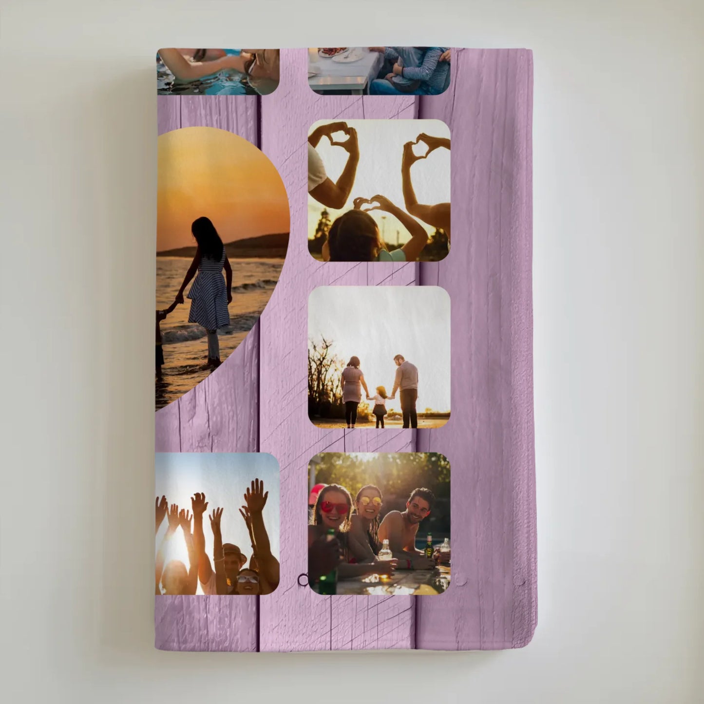 Kuscheldecke Personalisiert Fotocollage Definition Papa