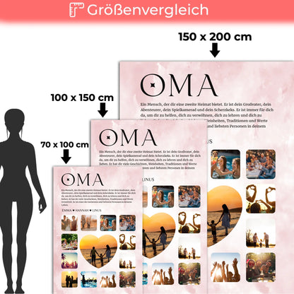 Kuscheldecke Personalisiert Fotocollage Definition Oma