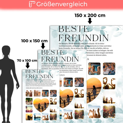 Geschenk Fotodecke Fotocollage Definition Beste Freundin