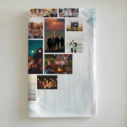 Foto Auf Decke Personalisiert Tante Fotocollage Herzfoto