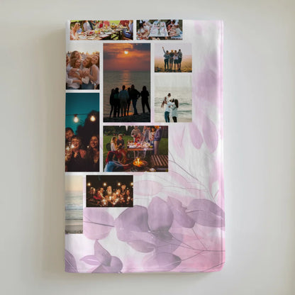 Decke Personalisiert Fotocollage Herzfoto Schwiegerpapa