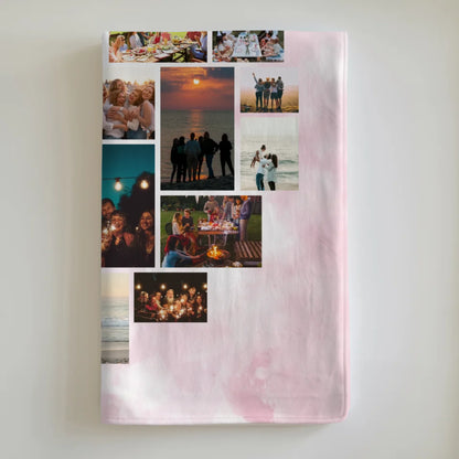 Foto Auf Decke Personalisiert Neffe Fotocollage Herzfoto