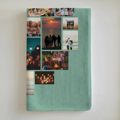 Personalisierte Kuscheldecke Stiefmama Fotocollage Zum Kuscheln gern
