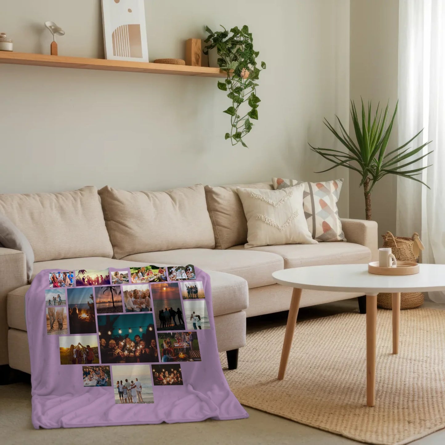 Decke Mit Foto Schwiegermama Fotocollage Zum kuscheln gern