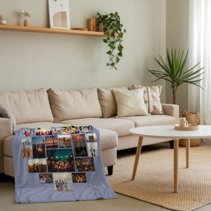 Foto Auf Decke Personalisiert Patentante Fotocollage Zum Kuscheln gern