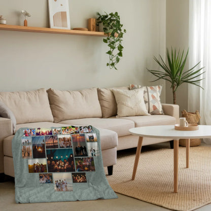 Decke Personalisiert Papa Fotocollage Zum kuscheln gern