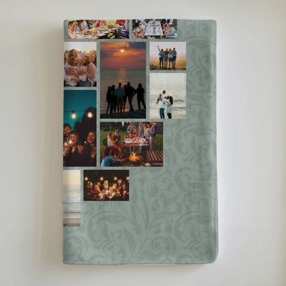 Decke Personalisiert Papa Fotocollage Zum kuscheln gern