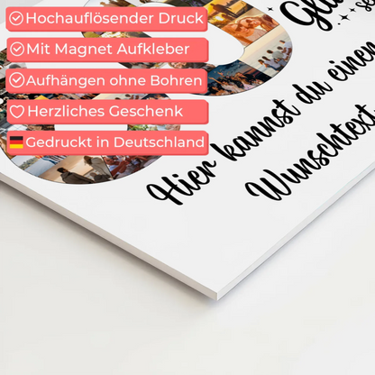 Magnet Poster mit Wunschtext zum 60 Geburtstag Wunsch