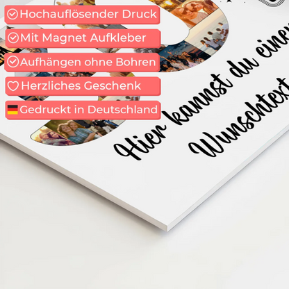 Magnet Poster mit Wunschtext 30 Geburtstag Alles Gute