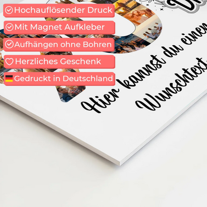 Magnet Poster mit Wunschtext 90 Geburtstag Alles Gute