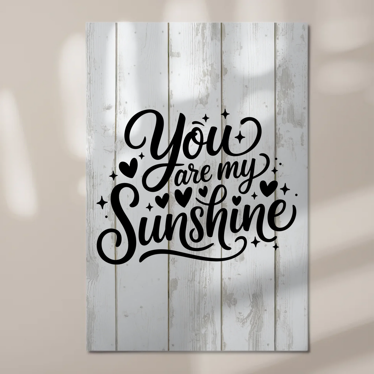 Sprüche Poster Magentisch You Are My Sunshine Geschenk