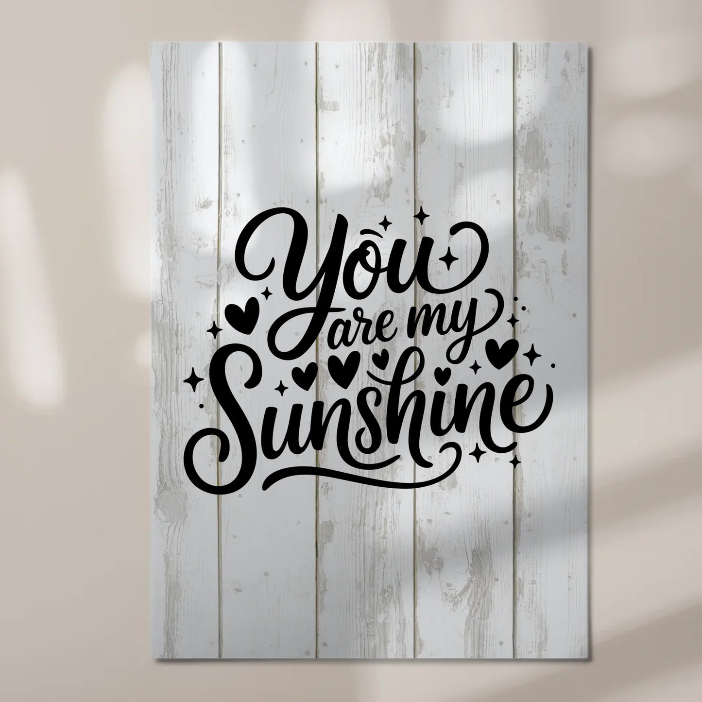 Sprüche Poster Magentisch You Are My Sunshine Geschenk