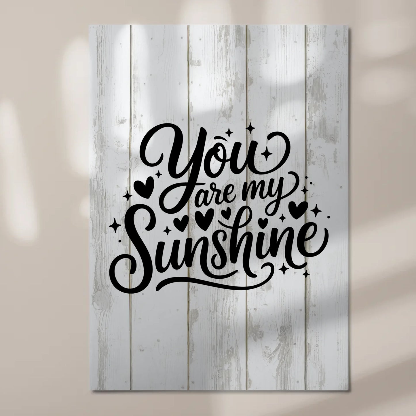Sprüche Poster Magentisch You Are My Sunshine Geschenk