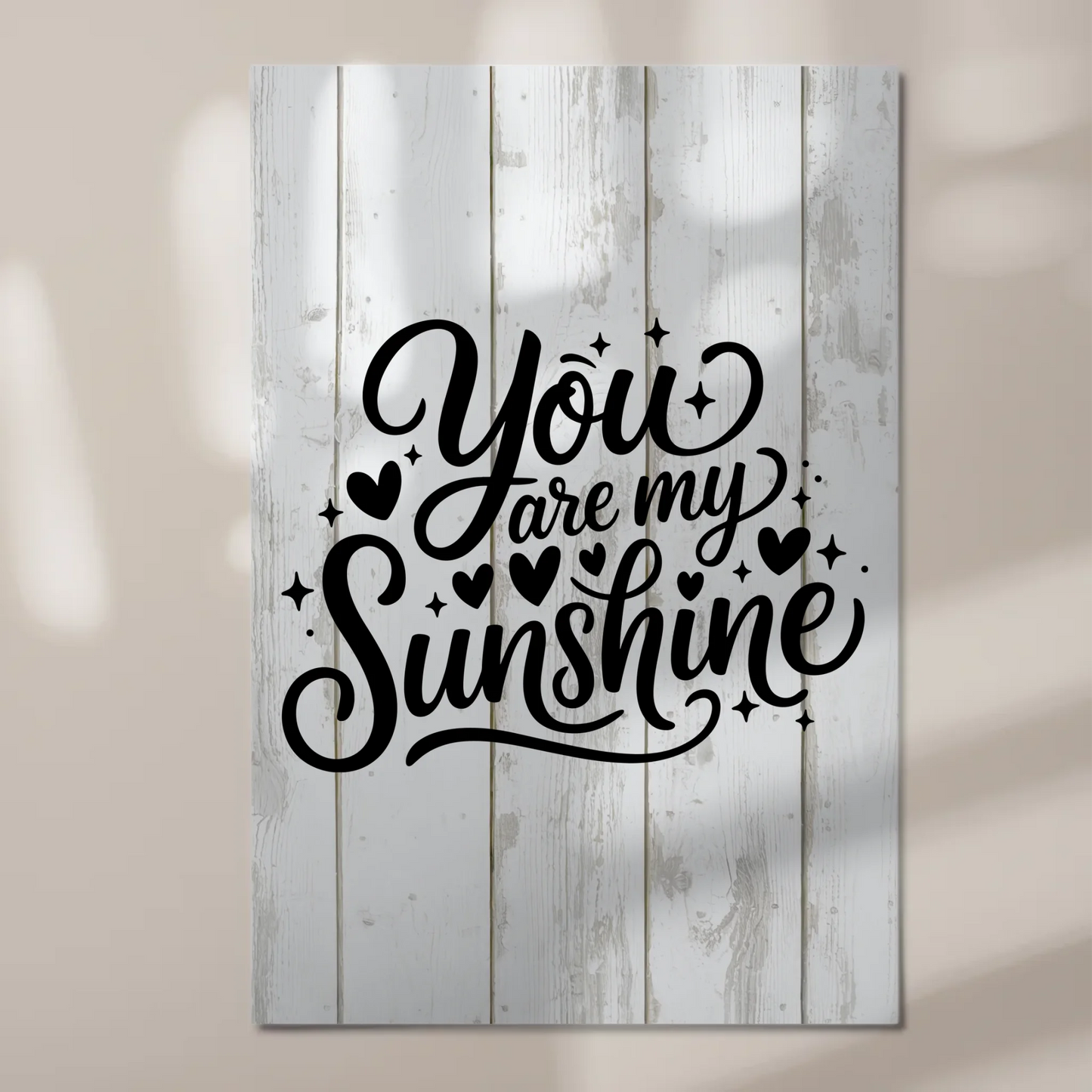 Sprüche Poster Magentisch You Are My Sunshine Geschenk