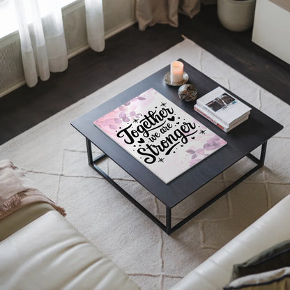 Magnet Poster Spruch Together we are stronger Geschenk Fotoboard